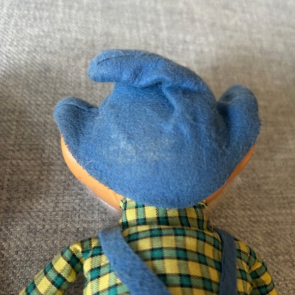 Vintage Hillbilly Elf Gnomes Overalls Set of 2 - Picture 7 of 8